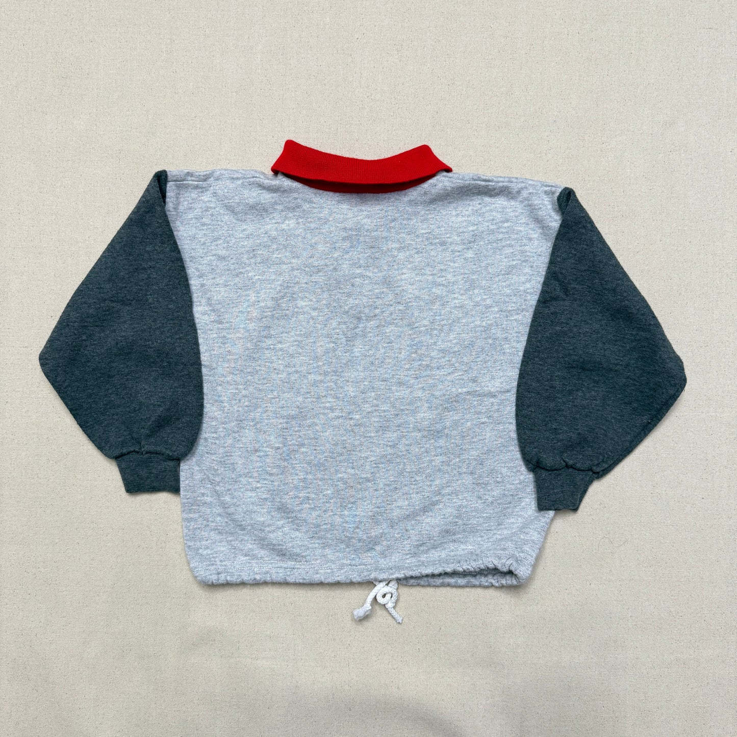90s Kids Toddler Vintage Bootleg Dalmatian Polo Gray Sweatshirt / 4T 5T 6y