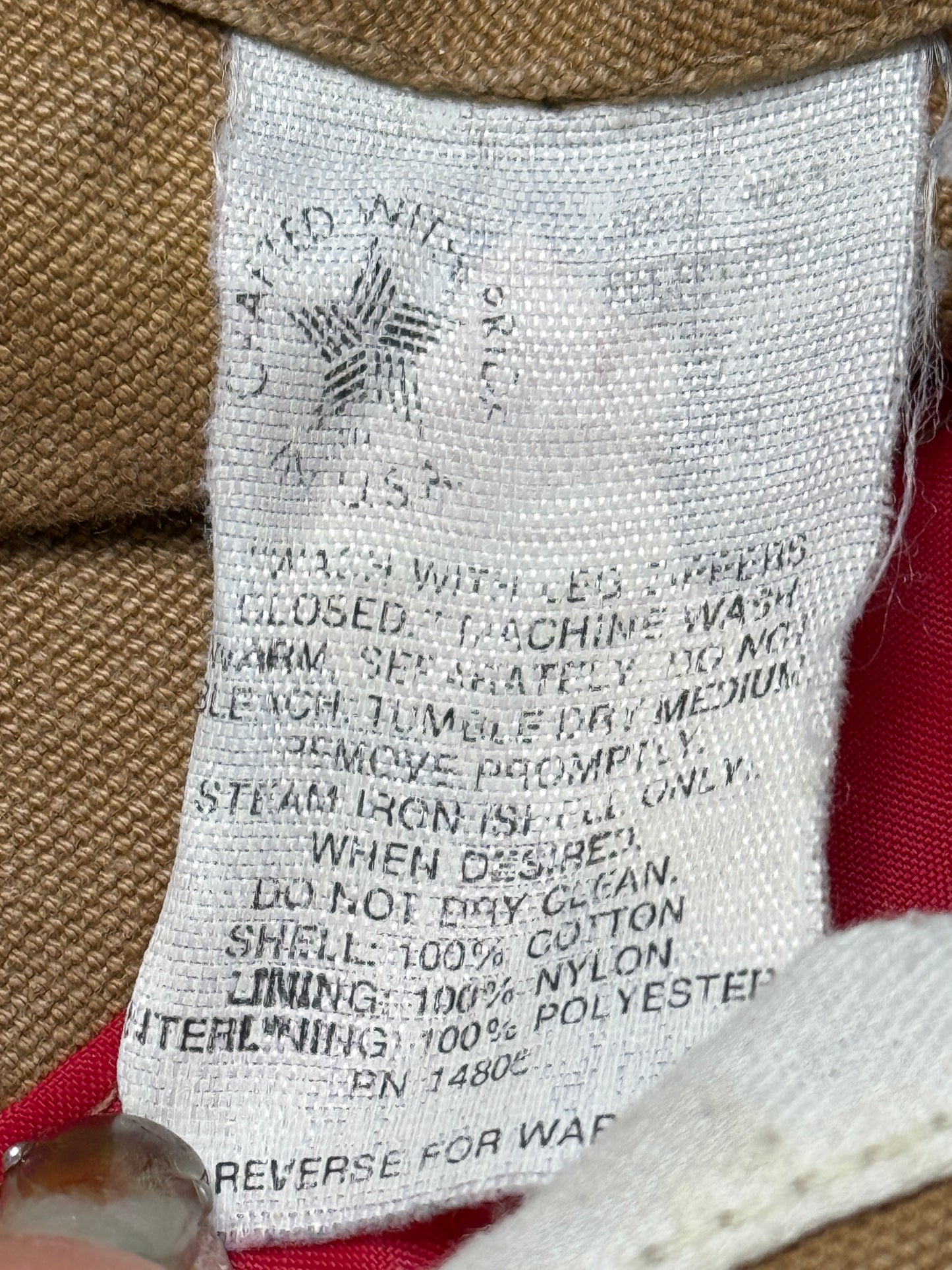 90s 2000 Kids Toddler Vintage Carhartt Duck Canvas Bib Lined Overall / 5y 6y