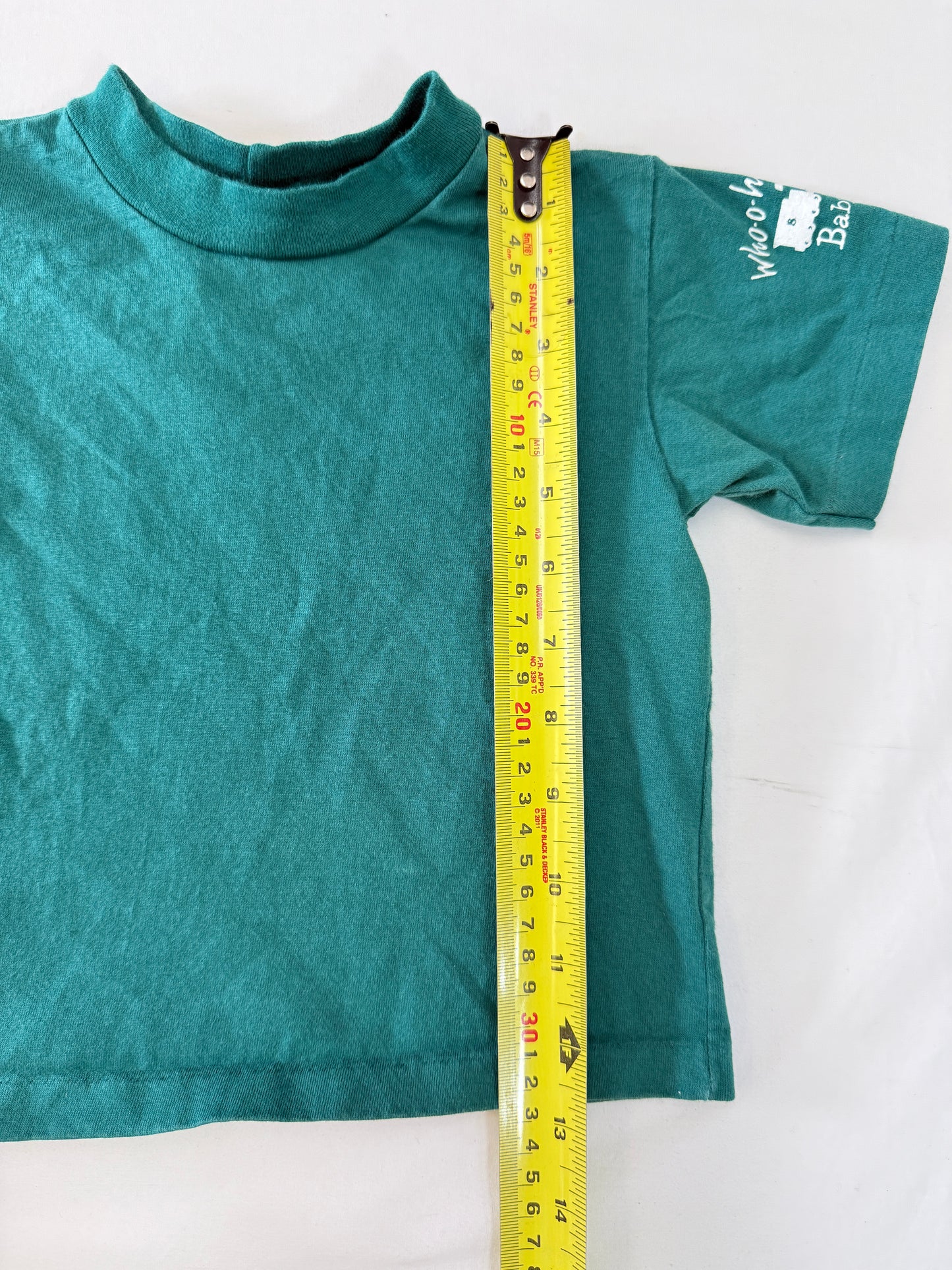 90s Kids Toddler Infant Vintage Oshkosh Bgosh Tshirt and Denim Overall 2pc Set / 12m 18m 24m / Made in USA set