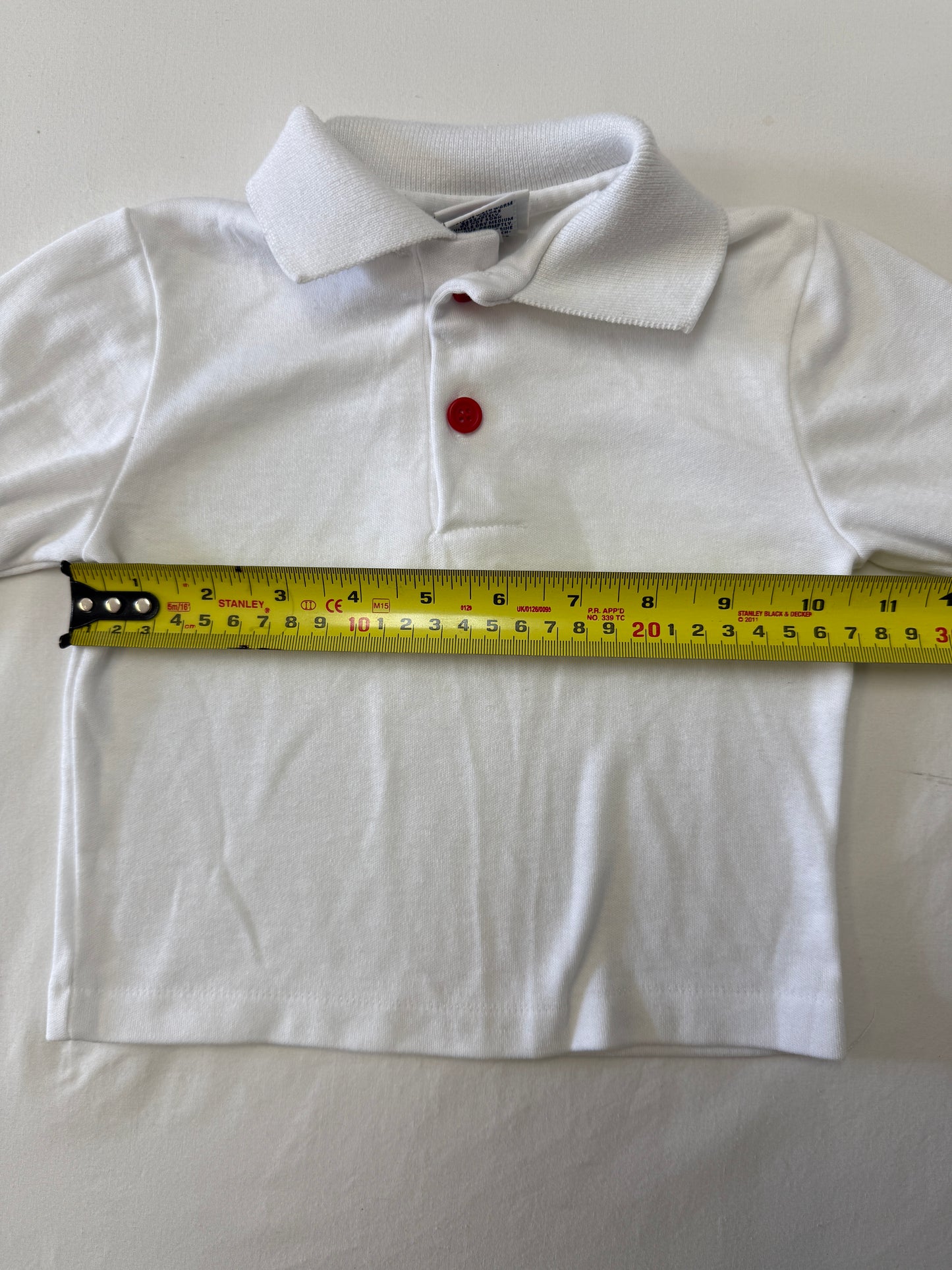 90s Kids Infant Baby Vintage Oshkosh Bgosh Denim Overall and Bears Print Longsleeve Polo Top 2pc Set / 3m 6m 9m / Made in USA