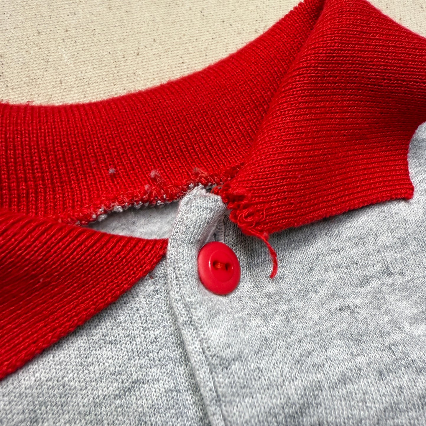 90s Kids Toddler Vintage Bootleg Dalmatian Polo Gray Sweatshirt / 4T 5T 6y