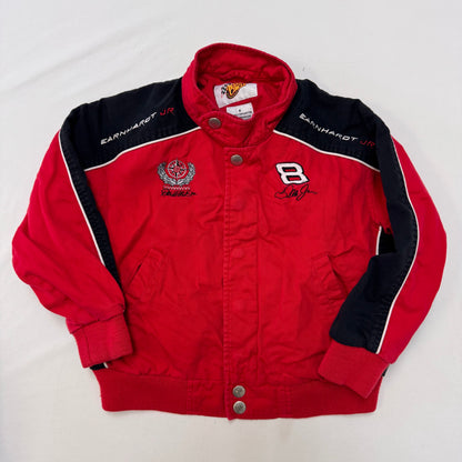 Kids NASCAR  Red Dale Earnhardt Jr Winner Circle Snap Jacket 8Y