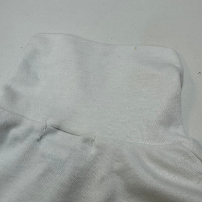 90s Kids Toddler Infant Vintage Baby B’Gosh Oshkosh White Long Sleeve Holiday Race car Print On Sleeves //18m / Made in USA