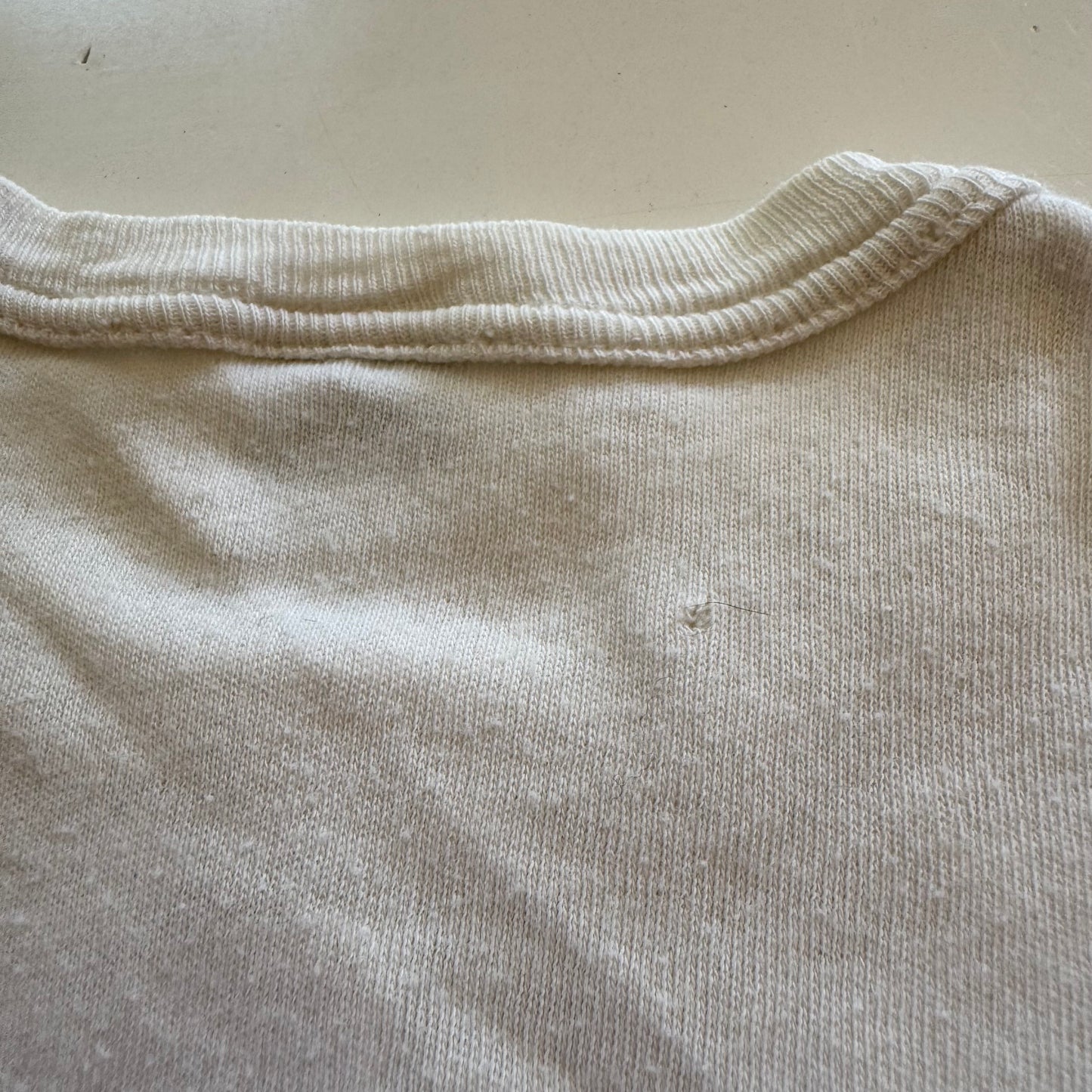 70s Kids Vintage Sweden Cute Print Design Off White Short Sleeve T-Shirt Made in Sweden 3Y 4Y 5Y