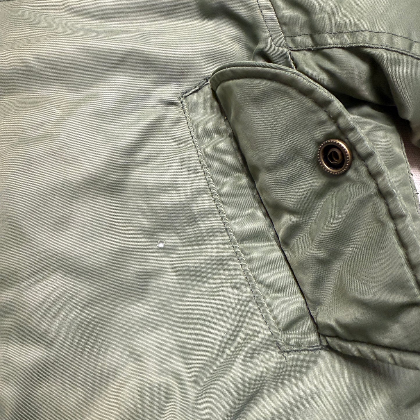 90s 2000' Kids Vintage Fox Outdoor Products Kahki Orange Reversible MA-1 Jacket / 7y 8y 9y