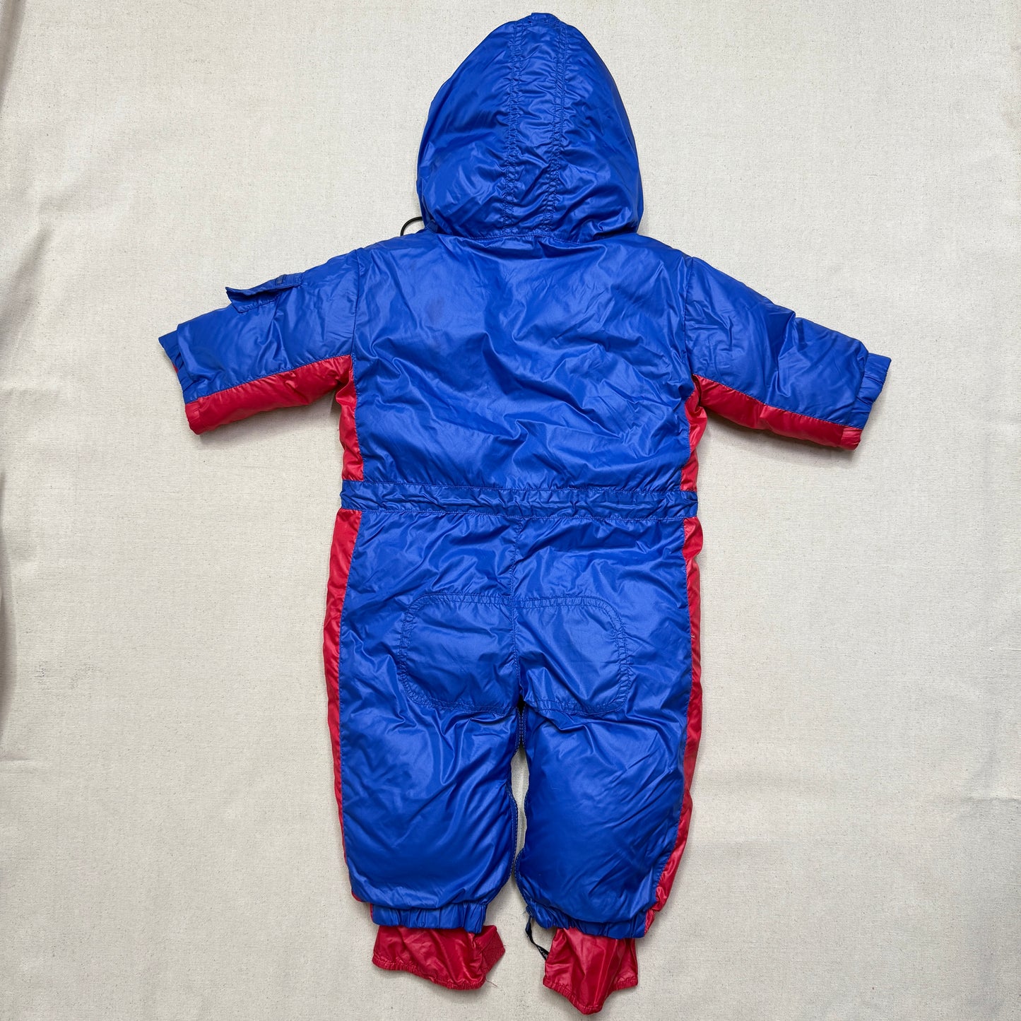 90s Kids Infant Baby Vintage Ralph Lauren Polo Sport Half Zip Up Down Snow Suits / 9m 12m 18m 24m