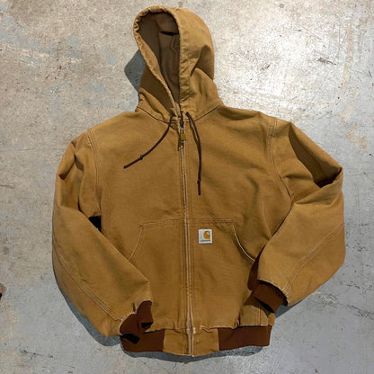 Vintage Kids Carhartt Active Jacket Tan 9-10y