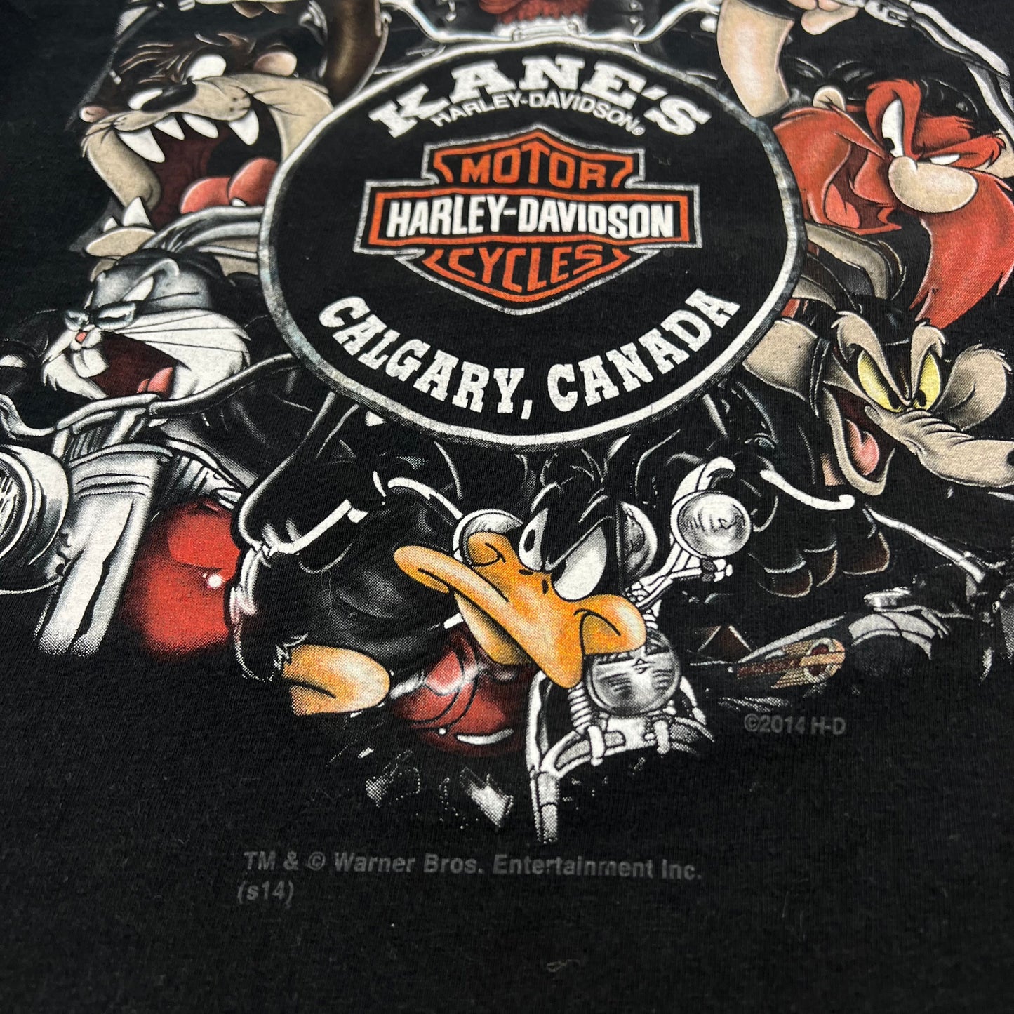 2014 Kids Harley Davidson Looney Tunes T-shirt