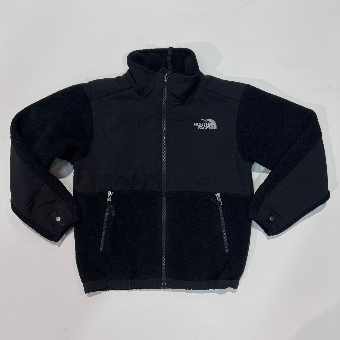 Kids The North Face Denali Black Fleece S(6/7)