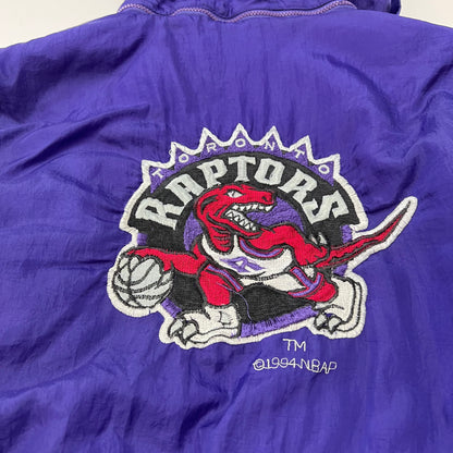 90s Kids NBA Raptors Purple Jacket With Hood S(6-8)