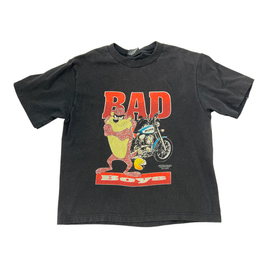 90s Kids Harley Davidson Taz Bad Boys T-shirt L