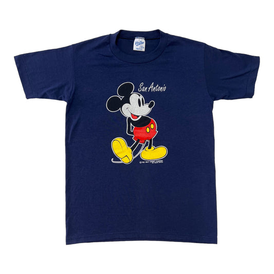 Kids Vintage 80s Mickey Mouse San Antonio T-shirt