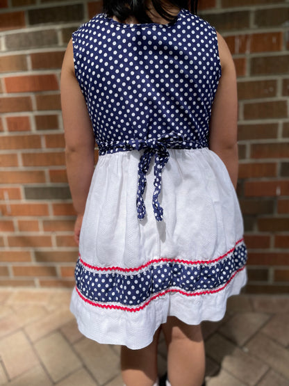 60s/70s Kids Vintage Cotton Dress