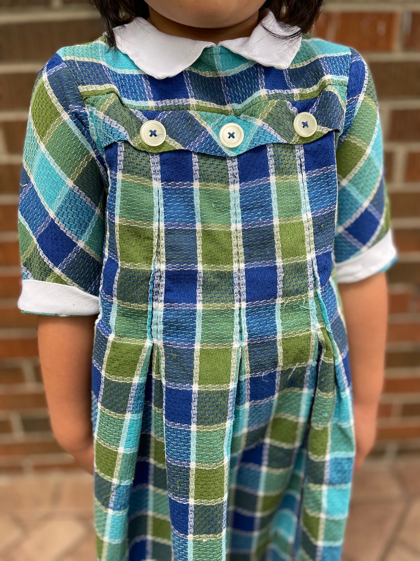 60s Kids Vintage Cotton Dress