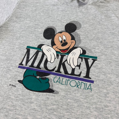 Kids Vintage Disney Mickey California T-shirt XS Adult