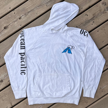 1983 Kids Ocean Pacific long sleeve with Hood Tshirt