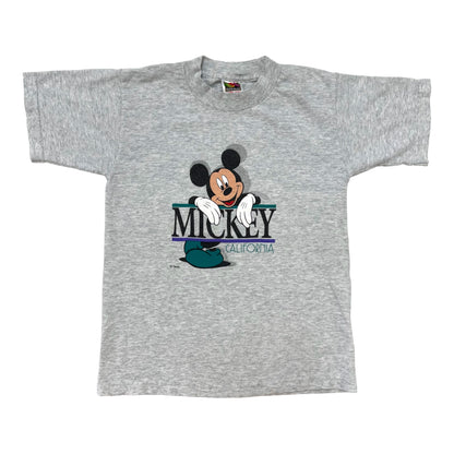 Kids Vintage Disney Mickey California T-shirt XS Adult