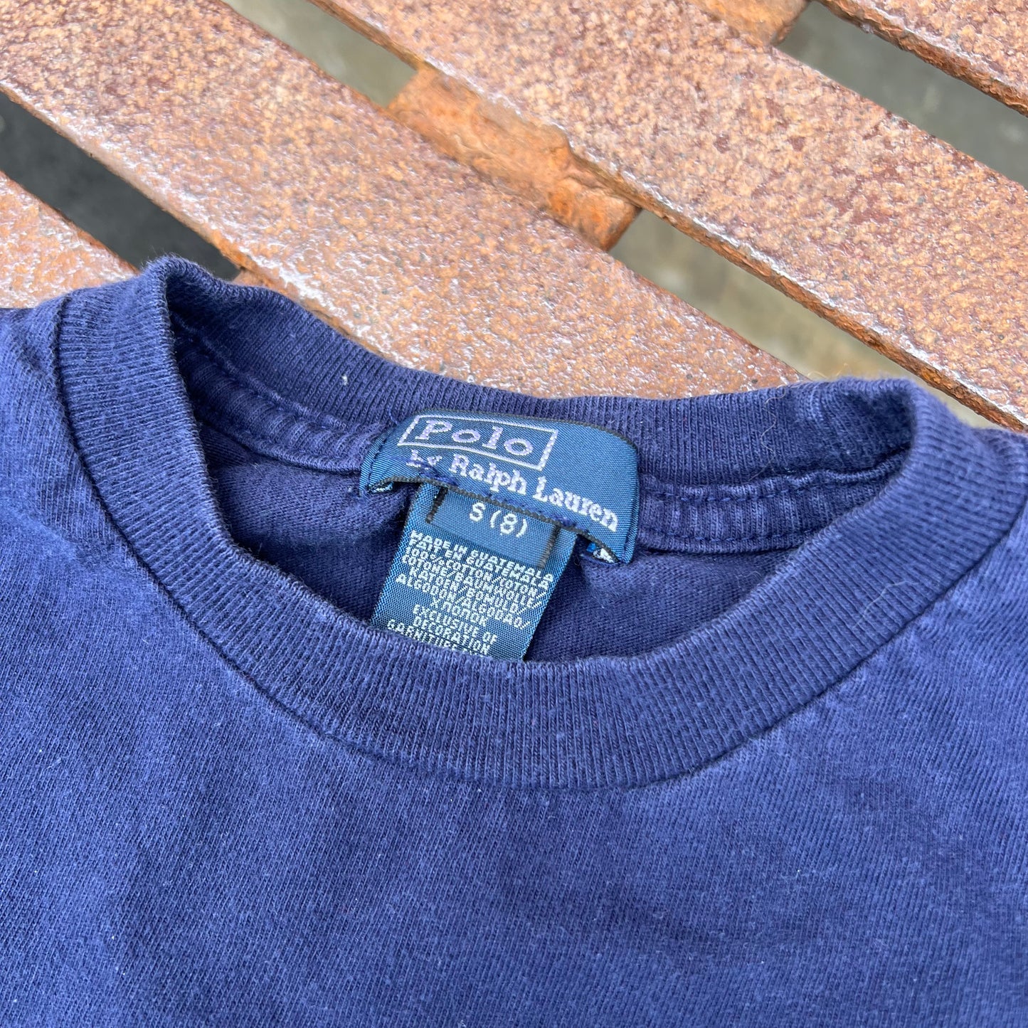 Kids Polo Ralph Lauren Navy T-shirt