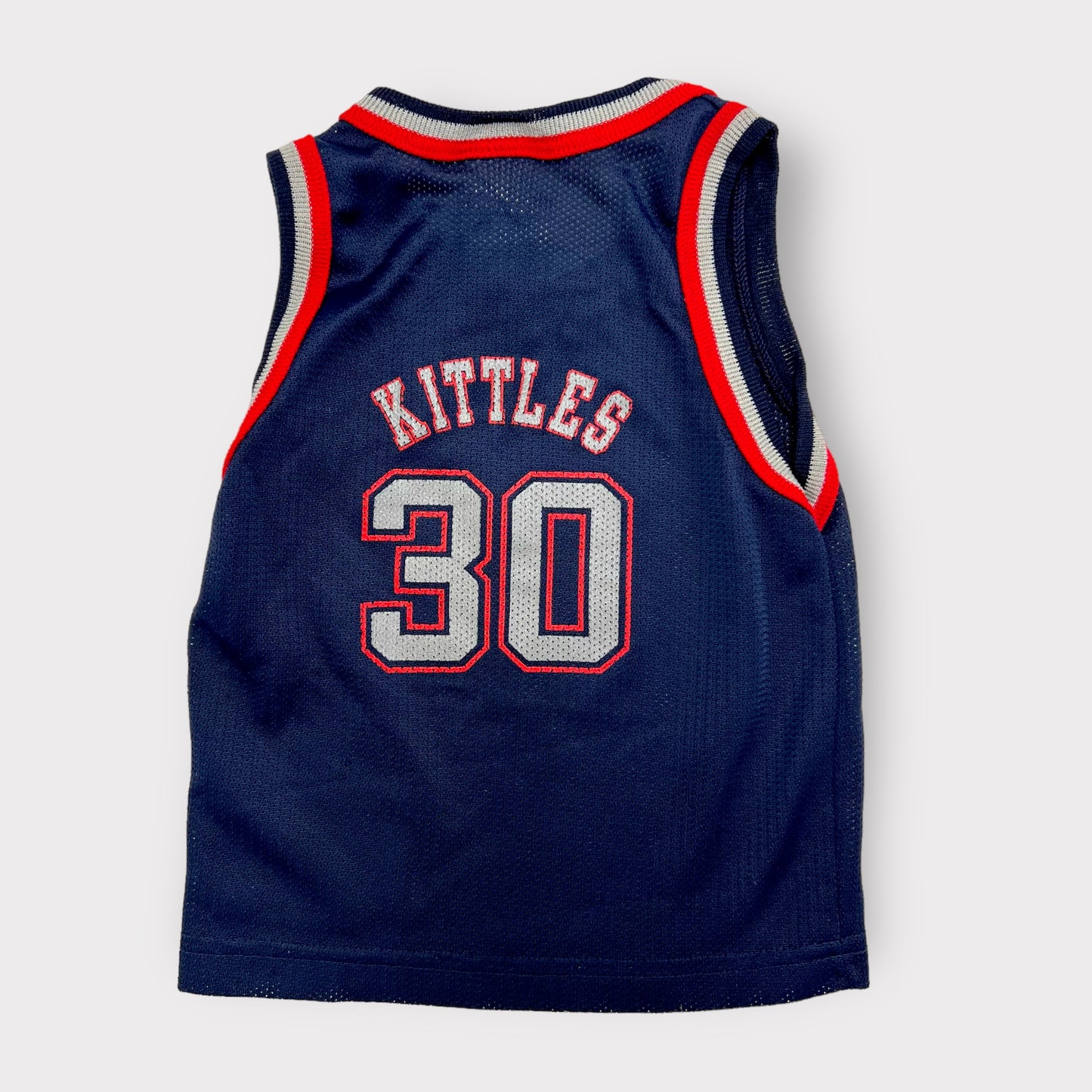 90s New Jersey Nets Kerry Kittles "30" Champion jersey Toddler size